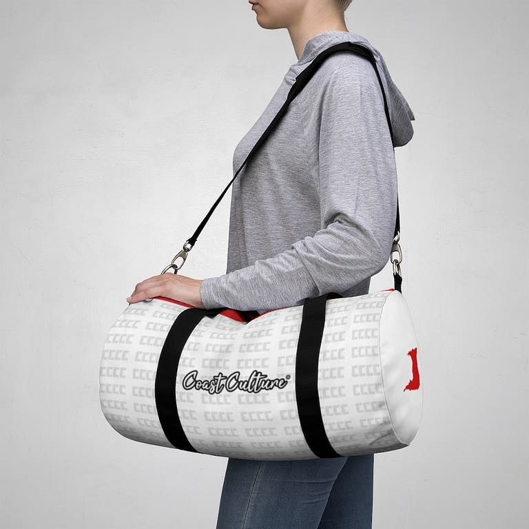 ONE REPUBLIC DUFFLE BAG (SMALL) WHITE Coast Culture CC